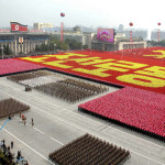 File photo of a parade to commemorate the 65th anniversary of the founding of the Workers’ Party of Korea in Pyongyang