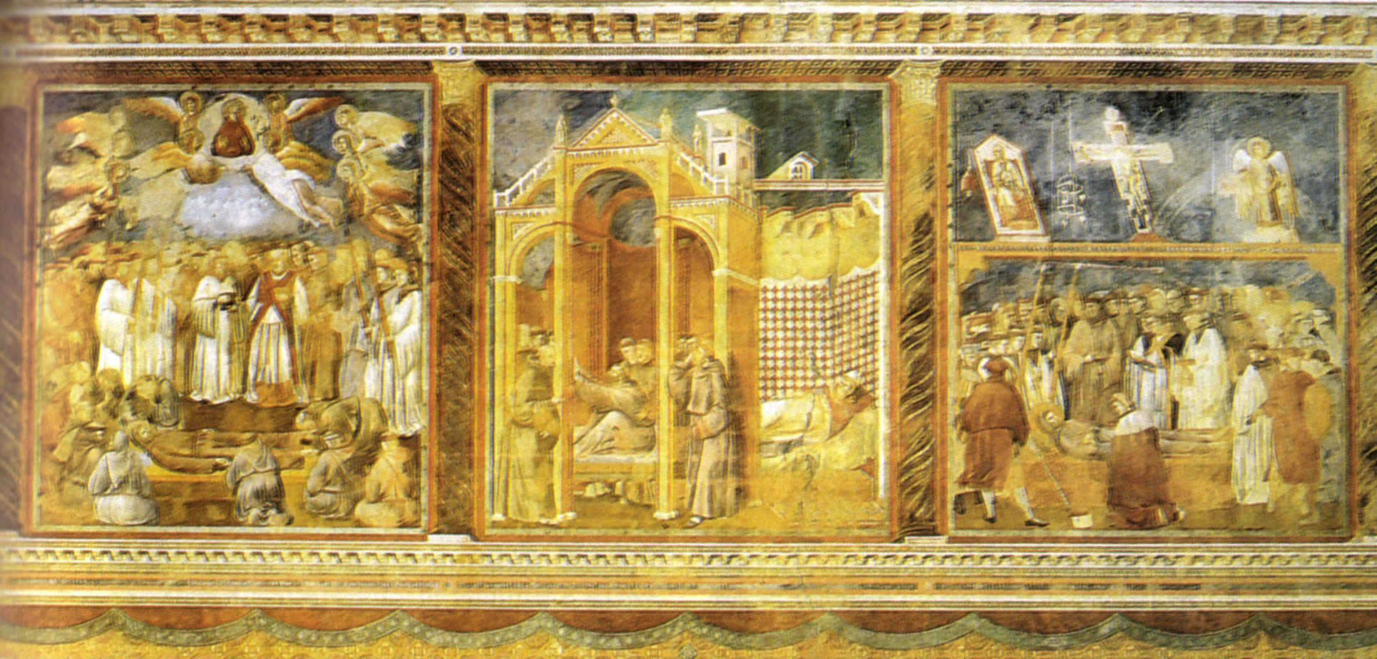 Interno della Basilica superiore di San Francesco D'Assisi - Giotto 2