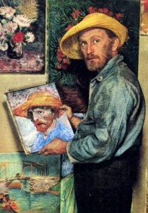 B1-Fotogramma-del-film-su-Van-Gogh-del-1956-con-l-attore-e-un-Autoritratto-del-1887-1.jpg