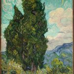 B121 – Vincent Van Gogh, Due Cipressi, 26-28 Giugno 1890