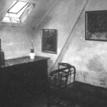 B126 – Foto primo-novecentesca della Camera do Van Gogh ad Auvers dove è vissuto e morto