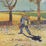 B139 – 43 – Vincent Van Gogh, Autoritratto ‘Sulla Strada di Tarasconar, Agosto 1888