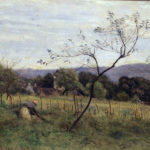 B19 – Jean-Baptiste Camille Corot, Paesaggio con Contadina, 1861