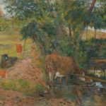 B33 – Paul Gauguin, Vacche in Riposo (dipinto a Dieppe), 1885