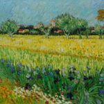 B39 – Vincent Van Gogh, Veduta di Arles con Iris, 1888 Maggio