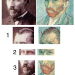 B4 – Kevin Frank, Confronto su Van Gogh (con analisi dei dettagli isolati e dei tratti identici), 2008
