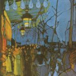 B46 – Louis Anquetin, Il Corso di Clichy alle Cinque di Sera, 1887