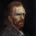 B62 – 18 – Vincent Van Gogh, Autoritratto Rivolto a Destra (Scuro), Estate (Luglio) 1887, Paris