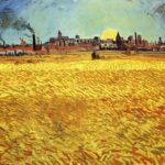 B79 – Vincent Van Gogh, Tramonto sul Campo di Grano, 1888 Fine-Giugno