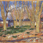 B97 – Vincent Van Gogh, Alberi presso la Stazione di Arles, 1889