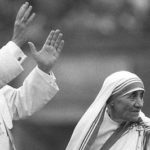 San Juan Pablo II y Santa Madre Teresa de Calcuta