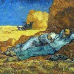 18A – Vincent Van Gogh, Il Riposo Meridiano dal Lavoro, 1890