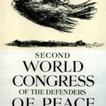 19 – Manifesta del Congresso Mondiale della Pace a Sheffield, 1950