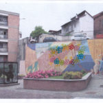 C2 – 23 Aprile 2020 – Murale con Corona Proiettata
