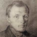 Il ventiseienne Dostoevskij in un disegno a matita di Konstantin Trutovskij – Wikimedia
